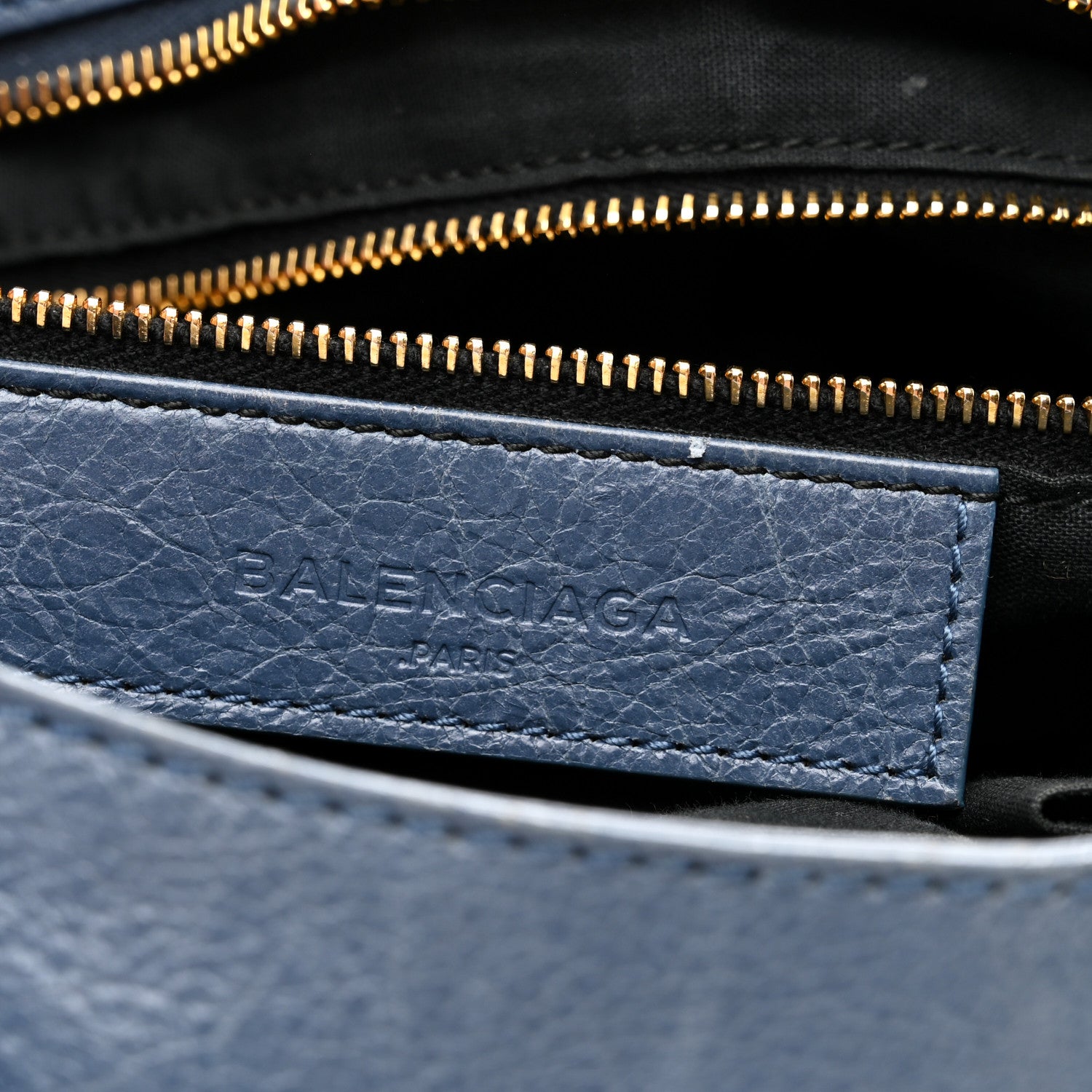 Balenciaga Agneau Giant 12 Gold Hardware Part Time Bleu Persan 7 of 12