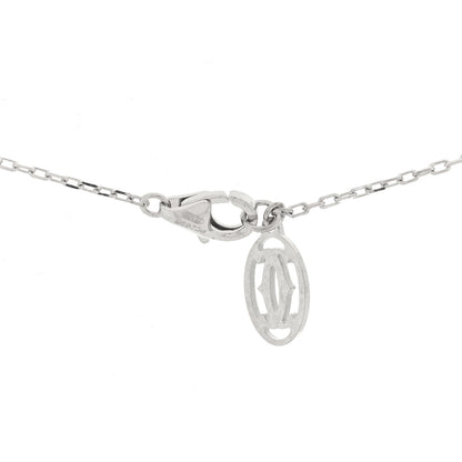 Cartier 18K White Gold Diamond SM D'Amour Pendant Necklace 7 of 10