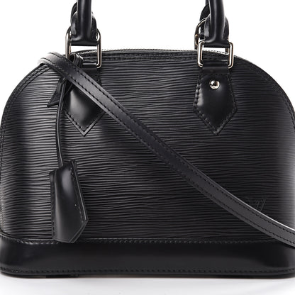 Louis Vuitton Epi Alma BB Black 8 of 12
