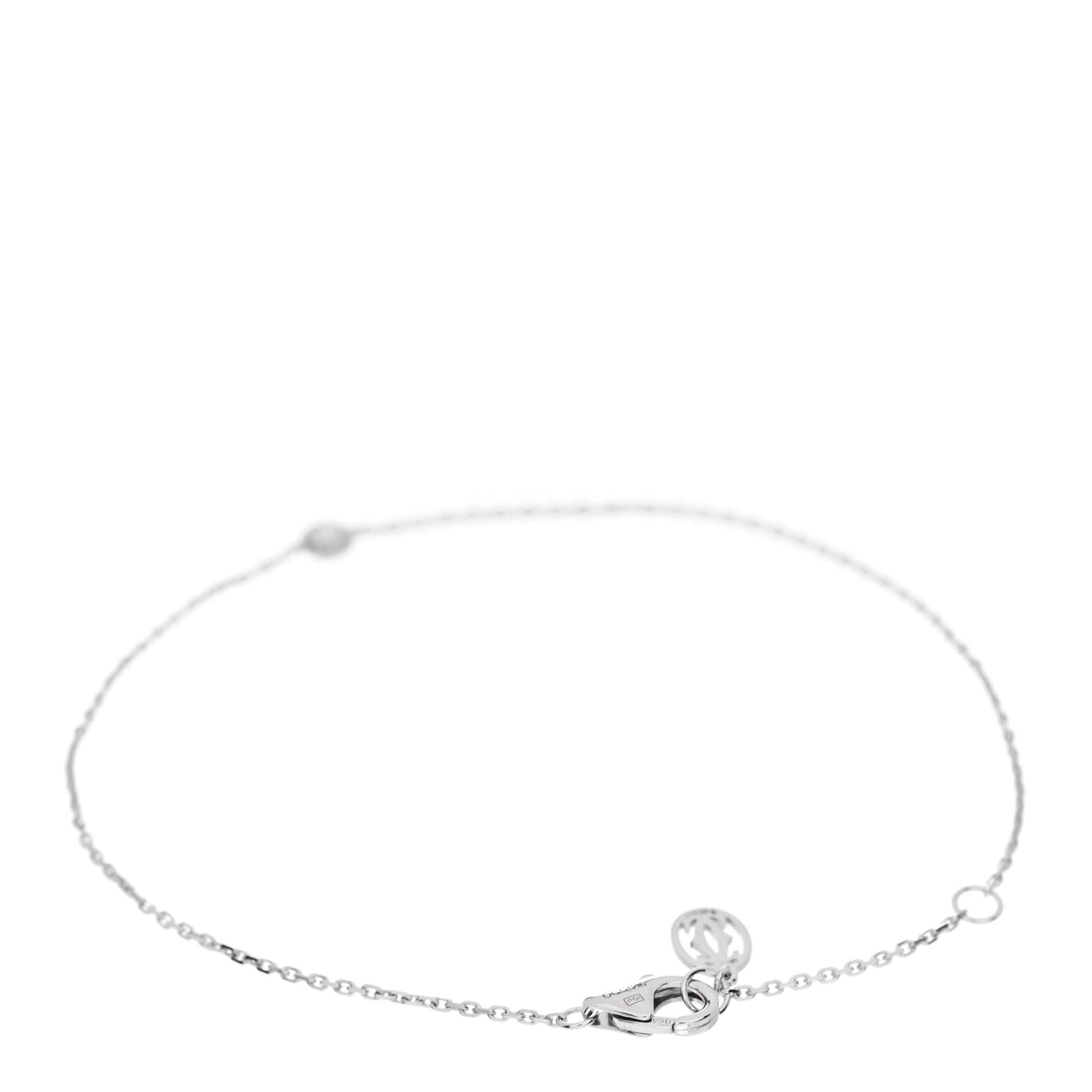 18K White Gold Diamond XS D'Amour Bracelet