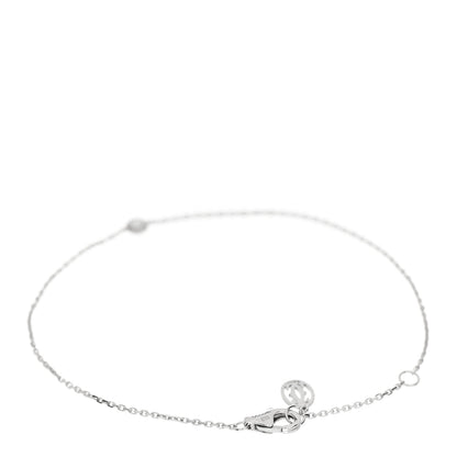Cartier 18K White Gold Diamond XS D'Amour Bracelet 2 of 5