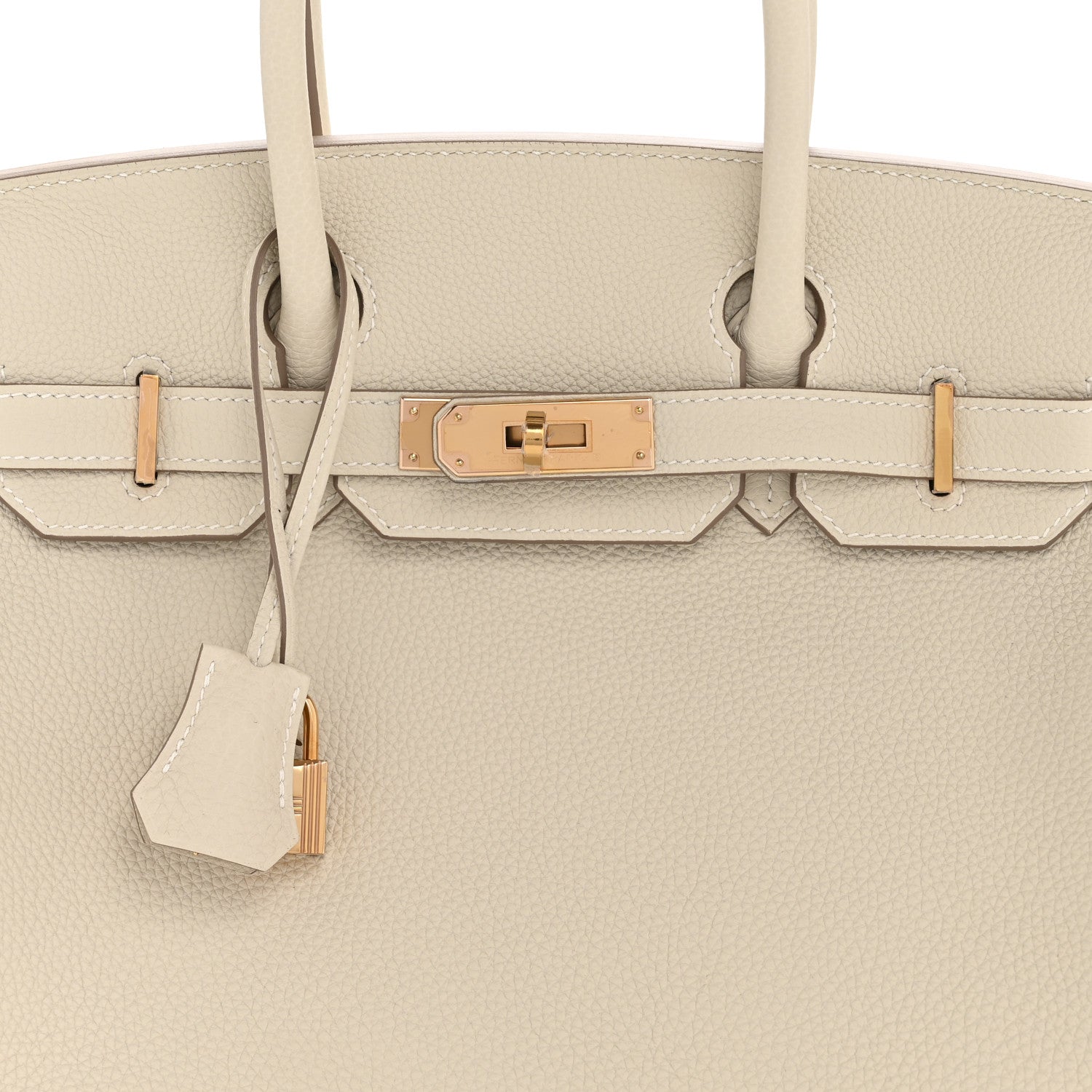 Hermes Togo Birkin 30 Craie 8 of 10