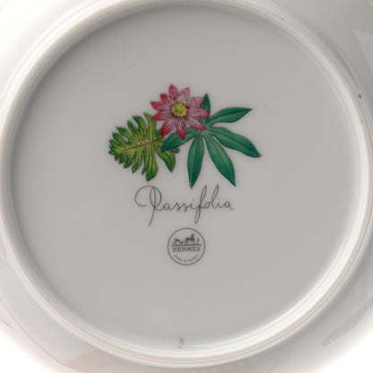 Hermes Porcelain Passifolia Cereal Bowl Set of 2 10 of 10
