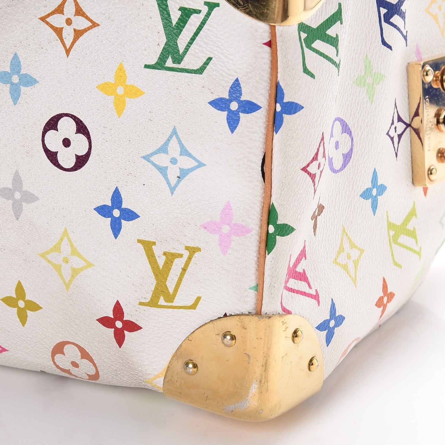 Louis Vuitton Monogram Multicolor Speedy 30 White 20 of 20