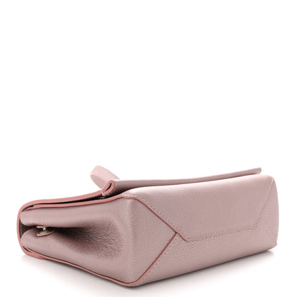Louis Vuitton Soft Calfskin Eyelet Lockme II Chain Bag BB Rose Gold 4 of 10