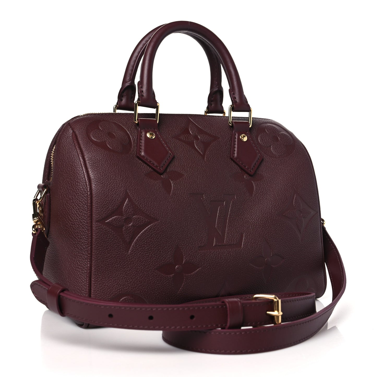 Empreinte Monogram Giant Speedy Bandouliere 25 Wine