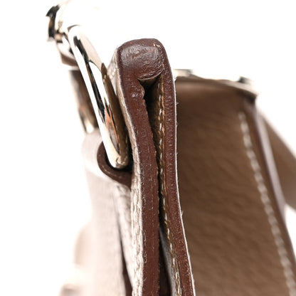 Hermes Taurillon Clemence Jypsiere 34 Etoupe 11 of 12