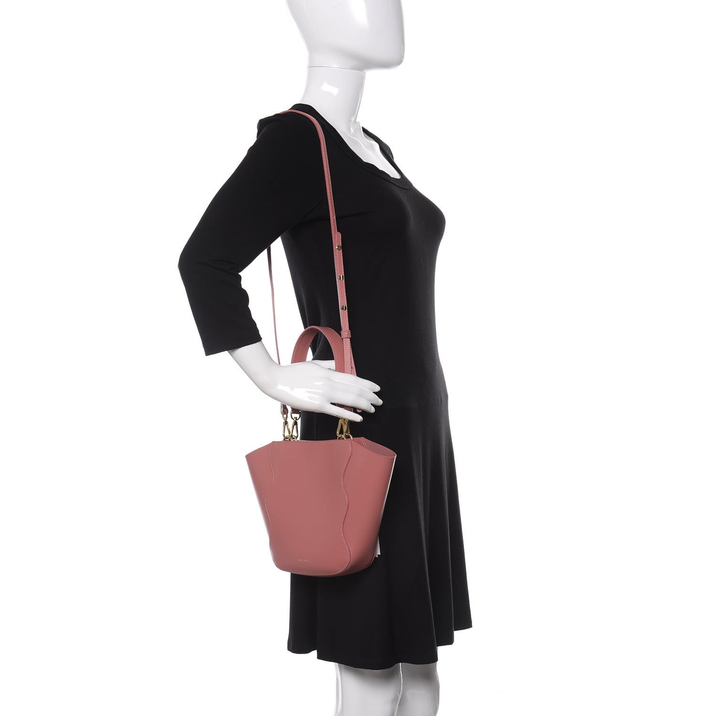 Calfskin Mini Ocean Tote Blush