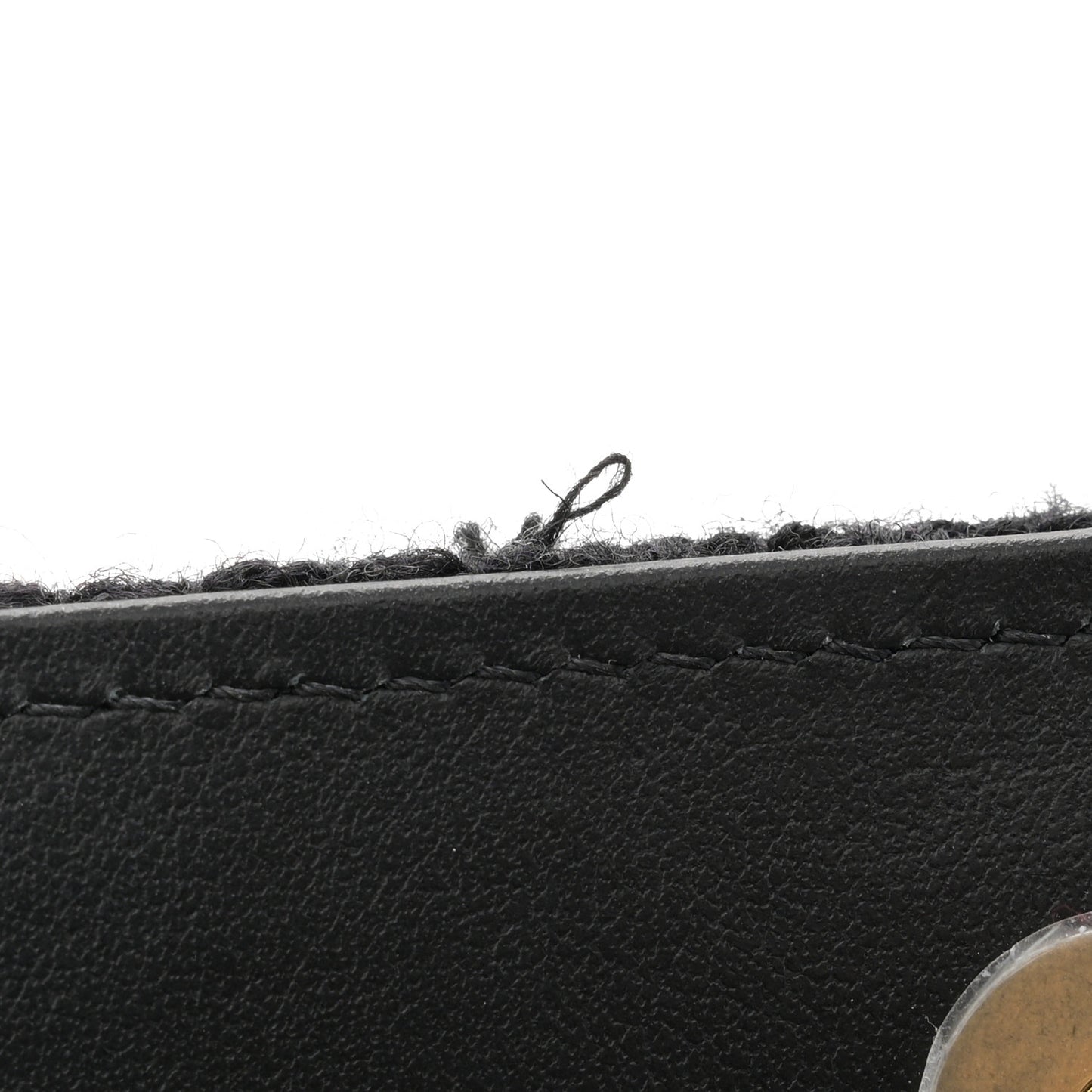 Tweed Quilted Chanel 19 Wallet On Chain WOC Black White
