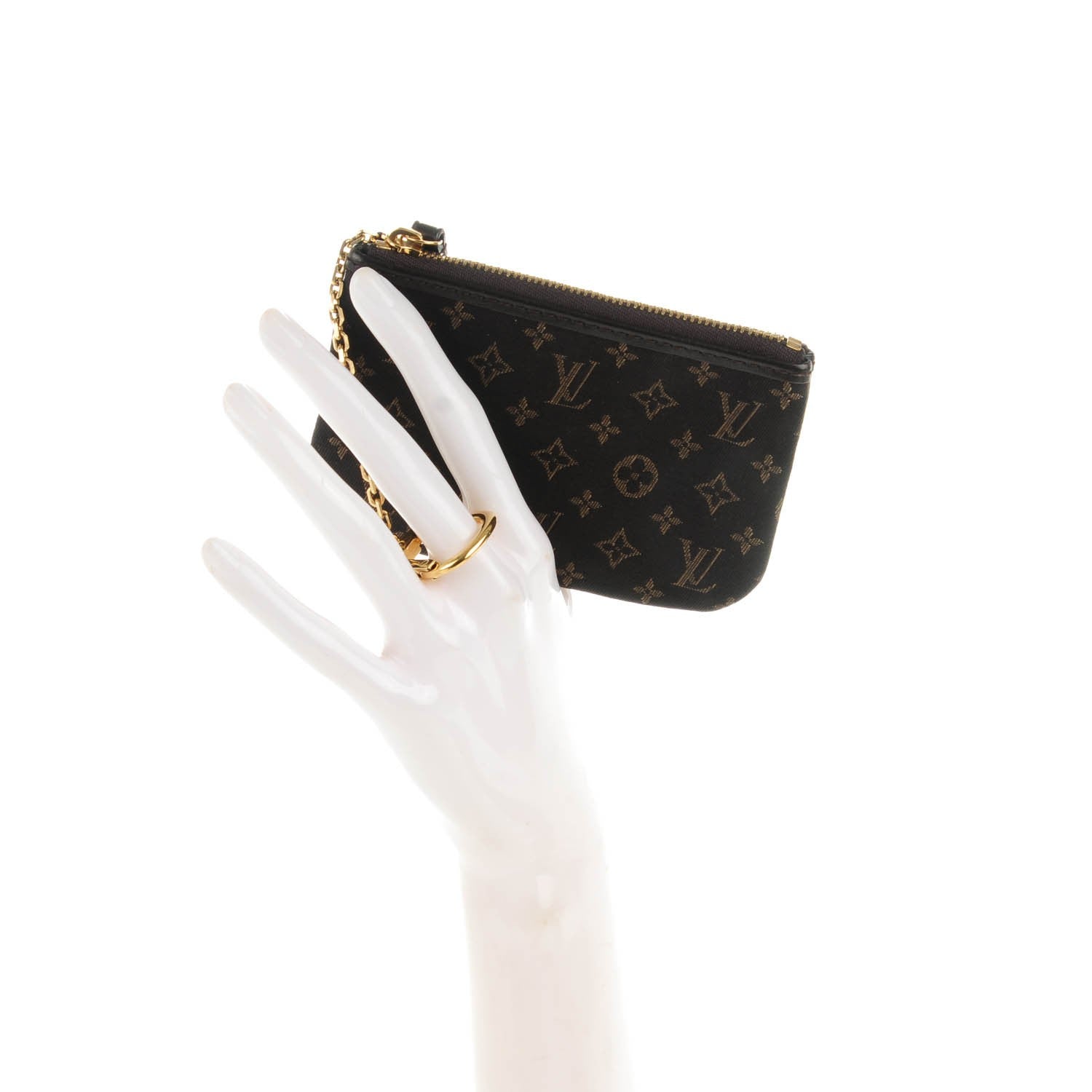 Louis Vuitton Idylle Key Pouch Fusain 2 of 7