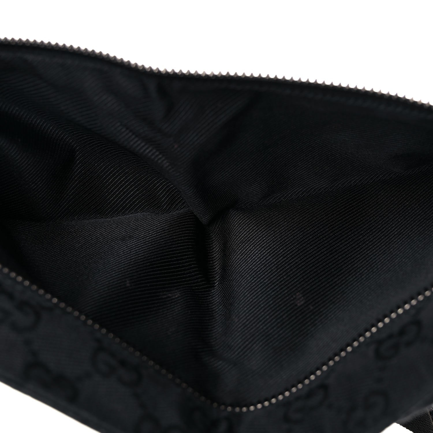 Gucci GG Monogram Double Pocket Belt Bag Black 5 of 20