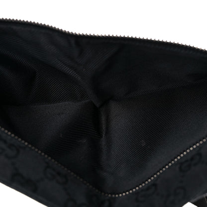 Gucci GG Monogram Double Pocket Belt Bag Black 5 of 20