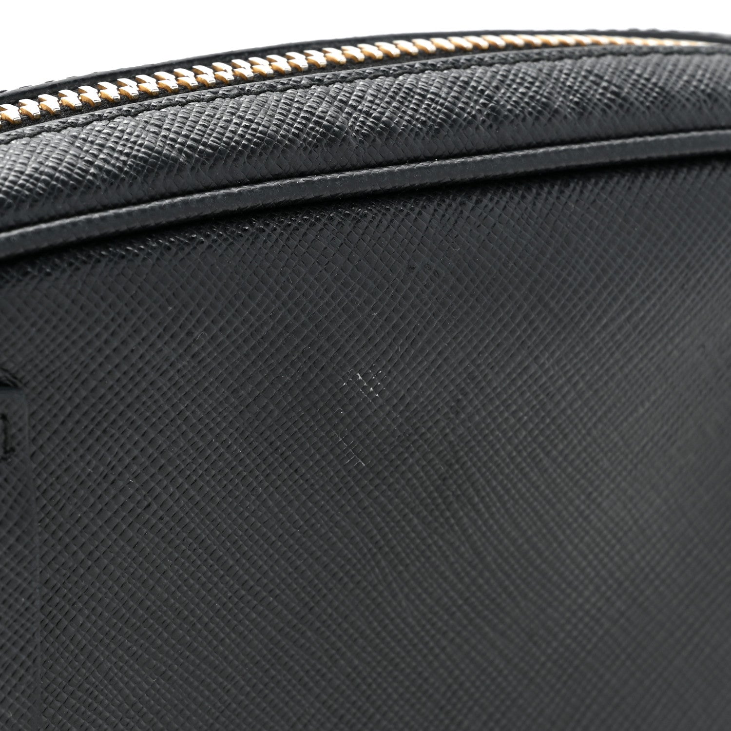 Prada Saffiano Belt Bag Black 14 of 15