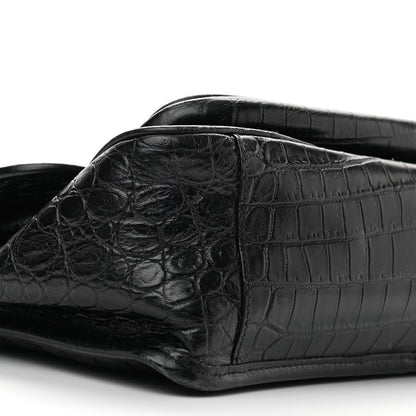 Saint Laurent Calfskin Matelasse Monogram Studded Medium Niki Chain Satchel Black 9 of 10
