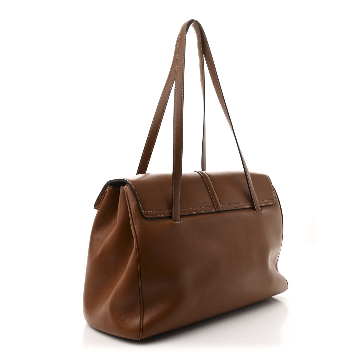 Celine Calfskin Large Soft 16 Bag Tan 3 of 12