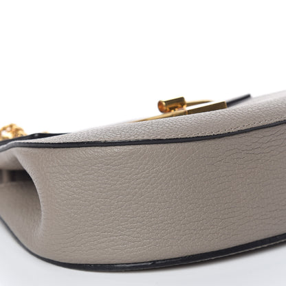 Chloe Grained Lambskin Mini Drew Shoulder Bag Motty Grey 7 of 10