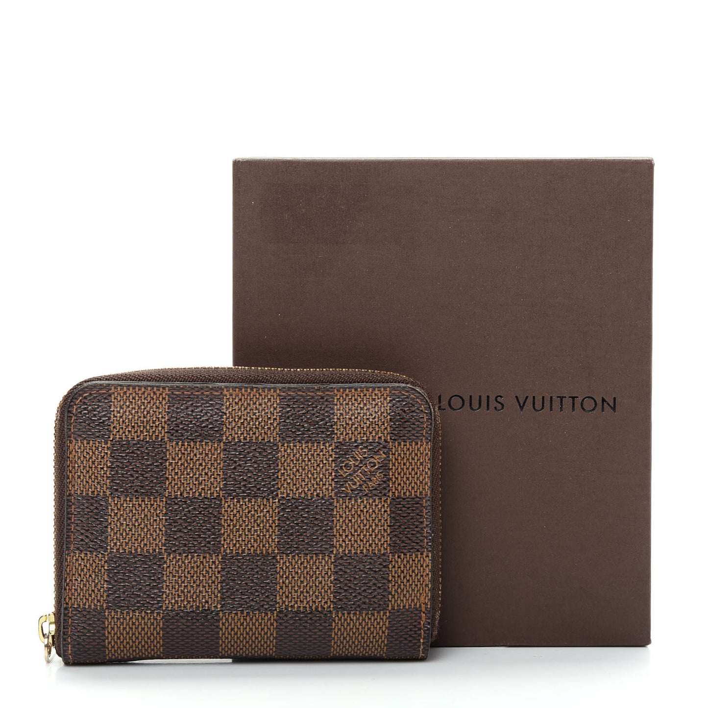 Damier Ebene Zippy Coin Purse