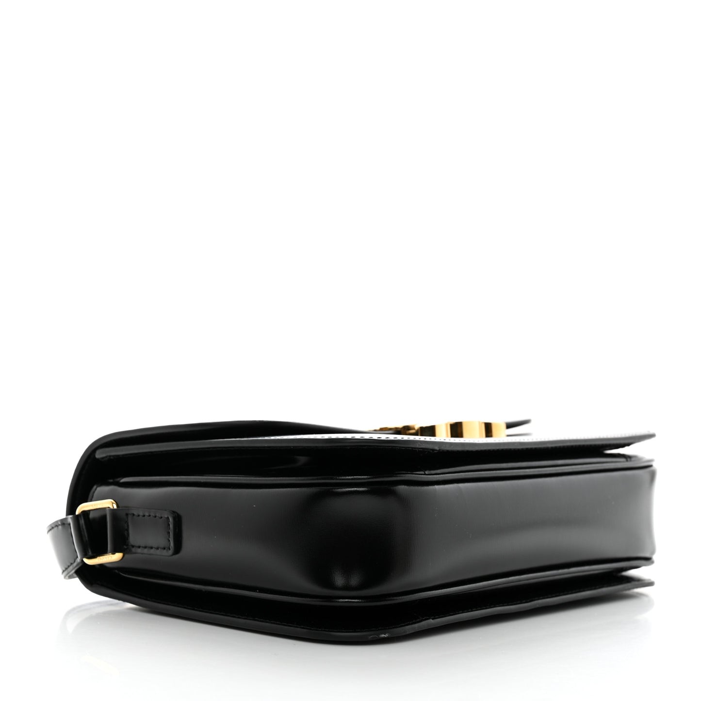 Shiny Calfskin Medium Triomphe Black