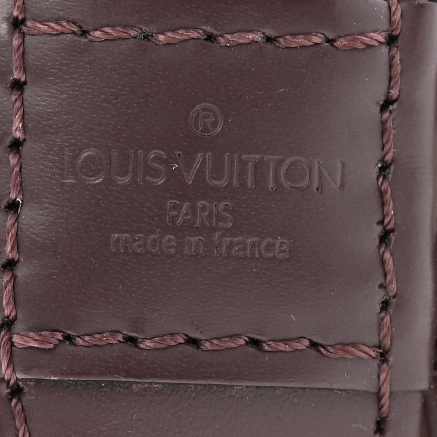Louis Vuitton Epi Alma BB Quetsche 6 of 11
