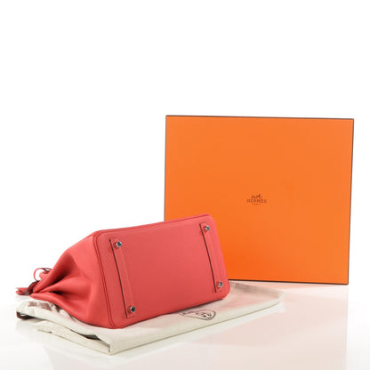 Hermes Togo Birkin 30 Rouge Pivoine 4 of 21