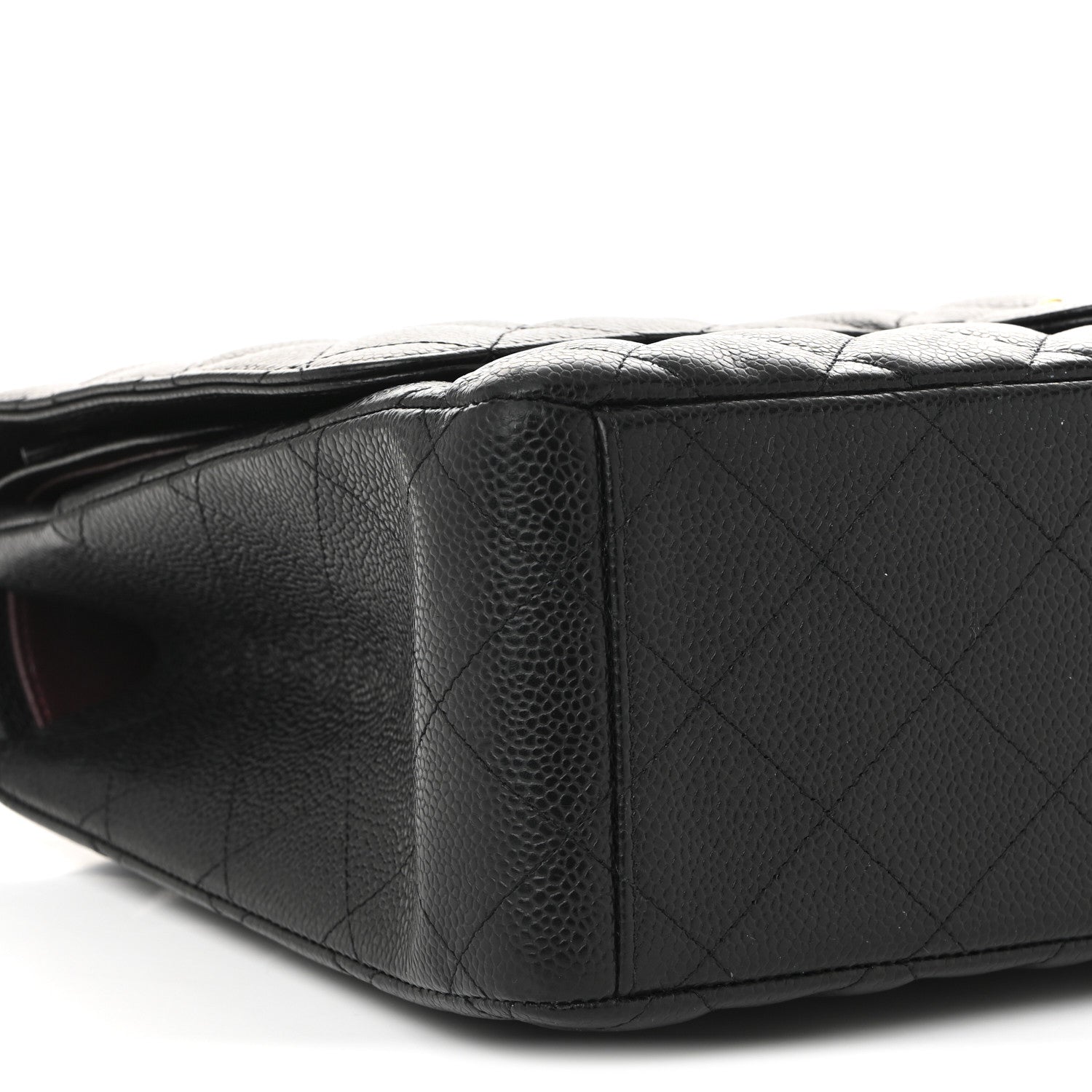 Chanel Caviar Quilted Maxi Double Flap Black 9 of 11