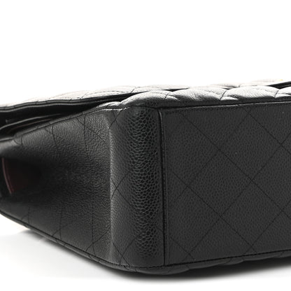 Chanel Caviar Quilted Maxi Double Flap Black 9 of 11