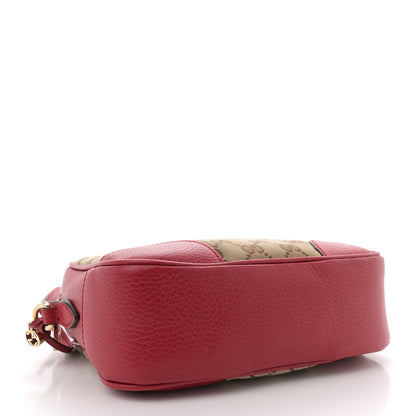 Gucci Monogram Mini Bree Messenger Bag Red 4 of 11