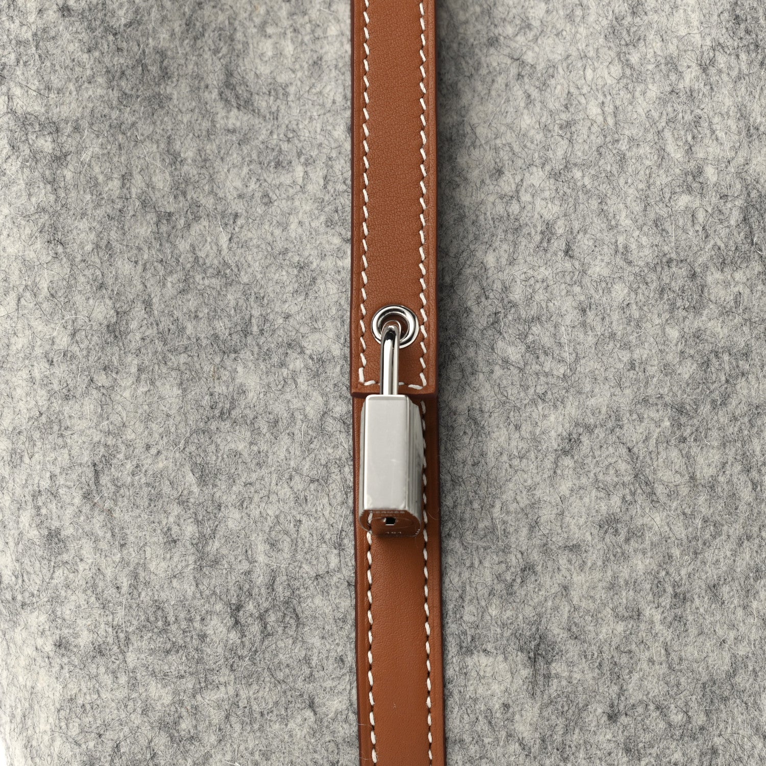 Hermes Feutre Swift Picotin Lock 18 PM Gris Clair Gold 8 of 11
