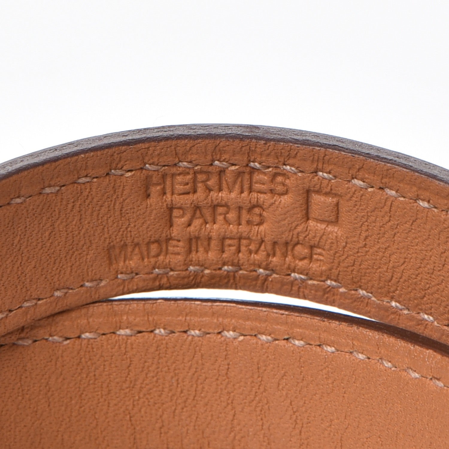 Hermes Shiny Alligator Kelly Double Tour Bracelet S Violet 4 of 7