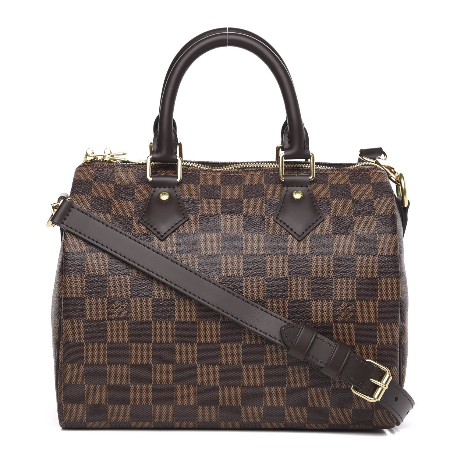 Louis Vuitton Damier Ebene Speedy Bandouliere 25 1 of 9