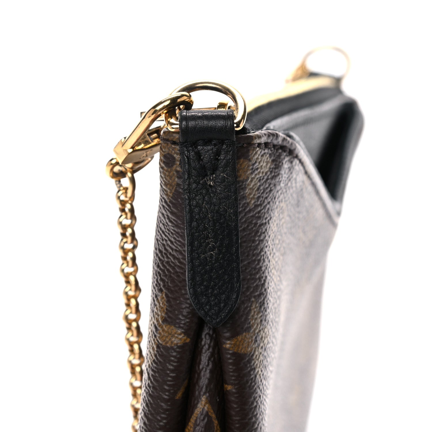 Louis Vuitton Monogram Pallas Clutch Black 13 of 14