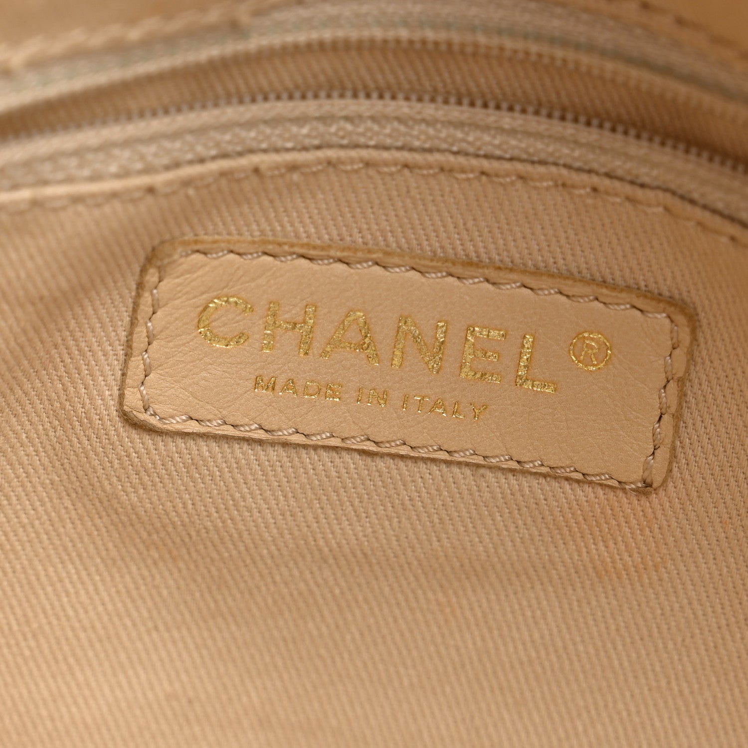 Chanel Lambskin Quilted Cloudy Bundle North South Tote Beige 6 of 14