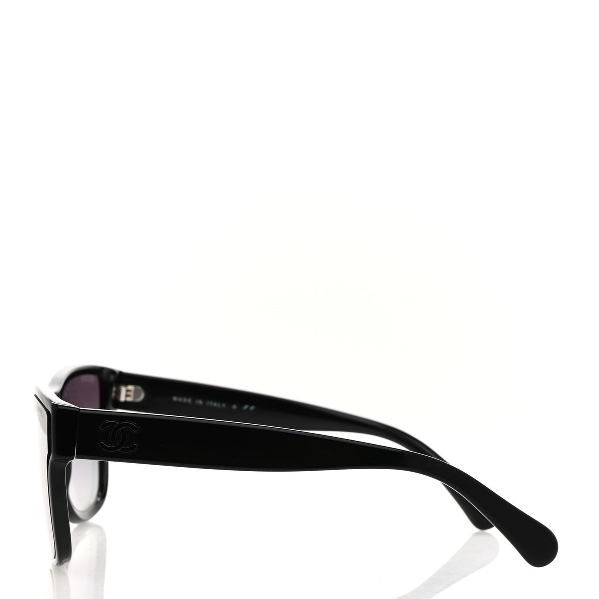 Chanel Acetate Butterfly CC Sunglasses 5386 Black 3 of 7