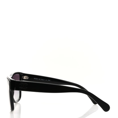 Chanel Acetate Butterfly CC Sunglasses 5386 Black 3 of 7