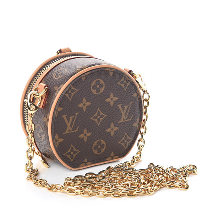Louis Vuitton Monogram Boite Chapeau Necklace 3 of 9