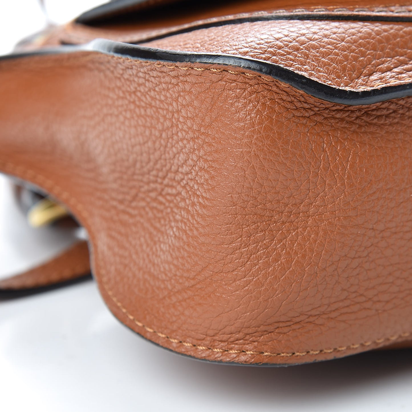 Calfskin Mini Marcie Satchel Tan