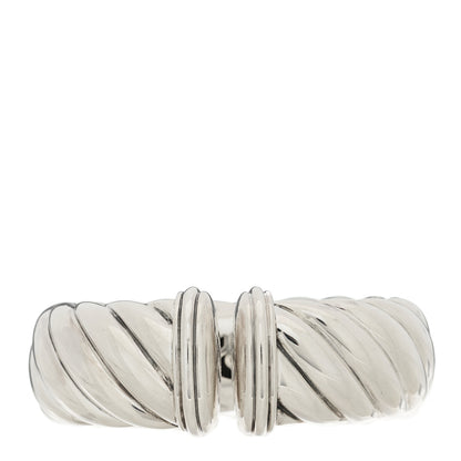 David Yurman Sterling Silver 25mm Waverly Bracelet 1 of 4