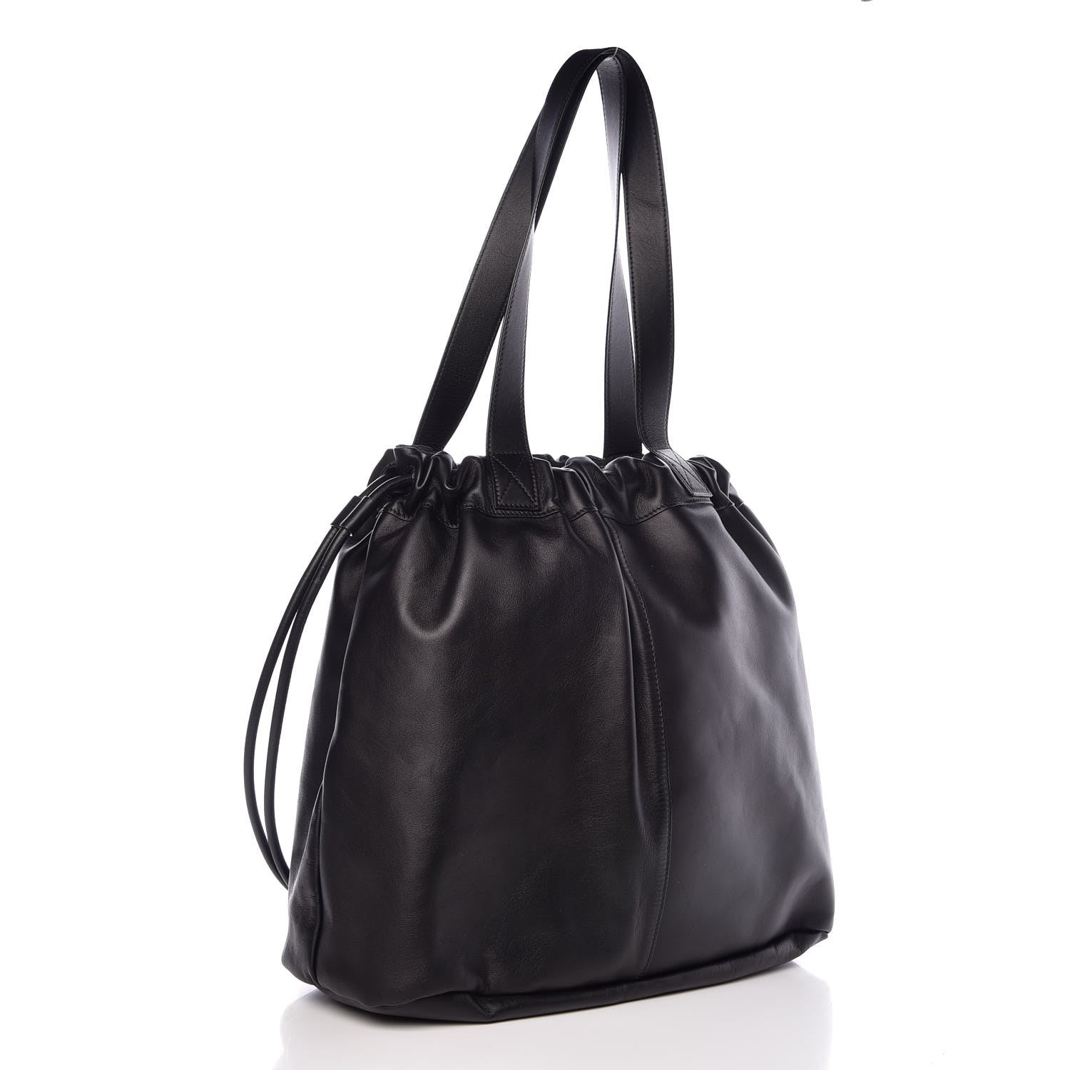 Versace Calfskin Day Dreamer Drawstring Bag Black 3 of 7