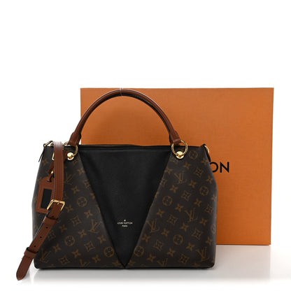 Louis Vuitton Monogram V Tote MM Black 10 of 10