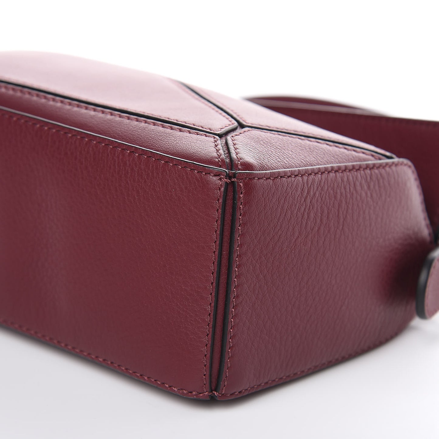 Calfskin Mini Puzzle Bag Wine