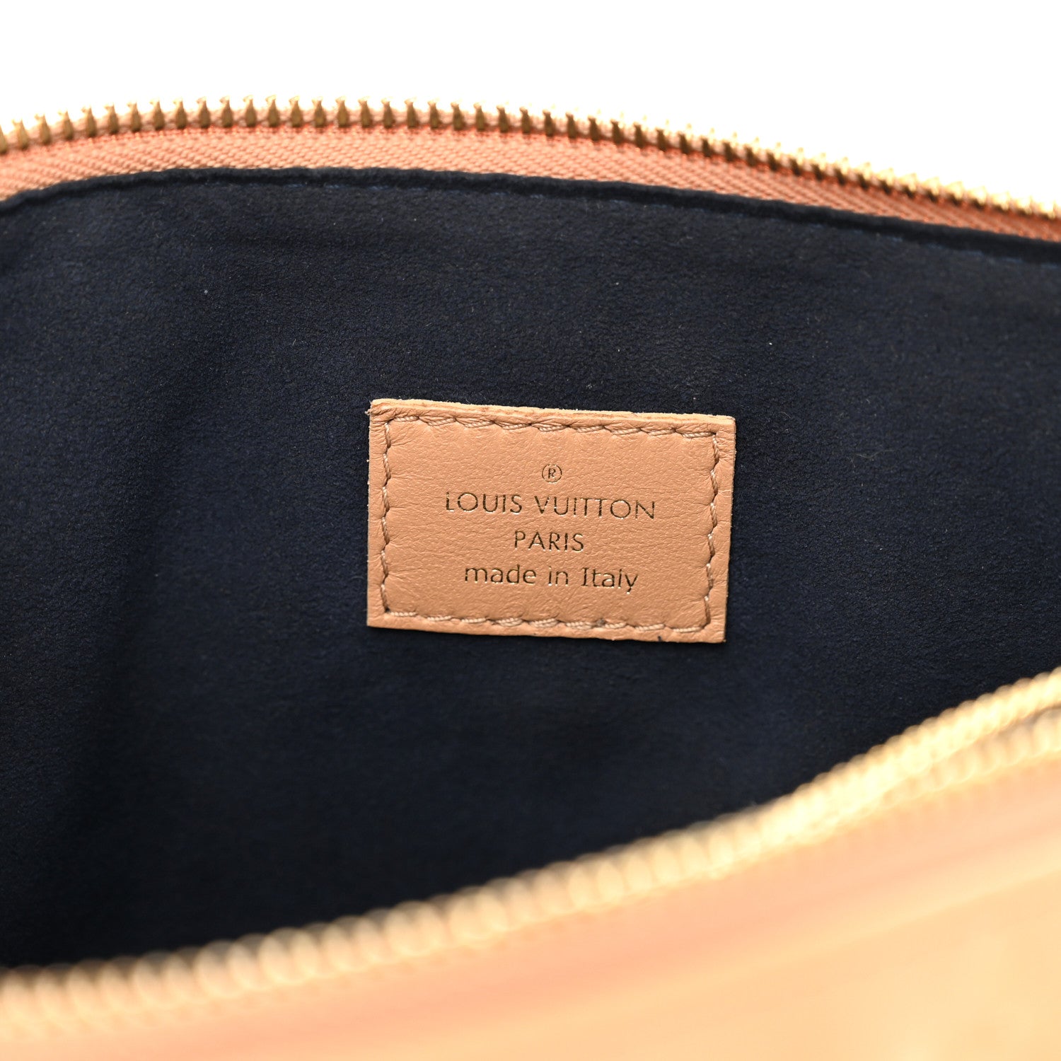 Louis Vuitton Lambskin Embossed Monogram Coussin PM Camel 6 of 9