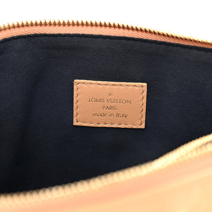 Louis Vuitton Lambskin Embossed Monogram Coussin PM Camel 6 of 9