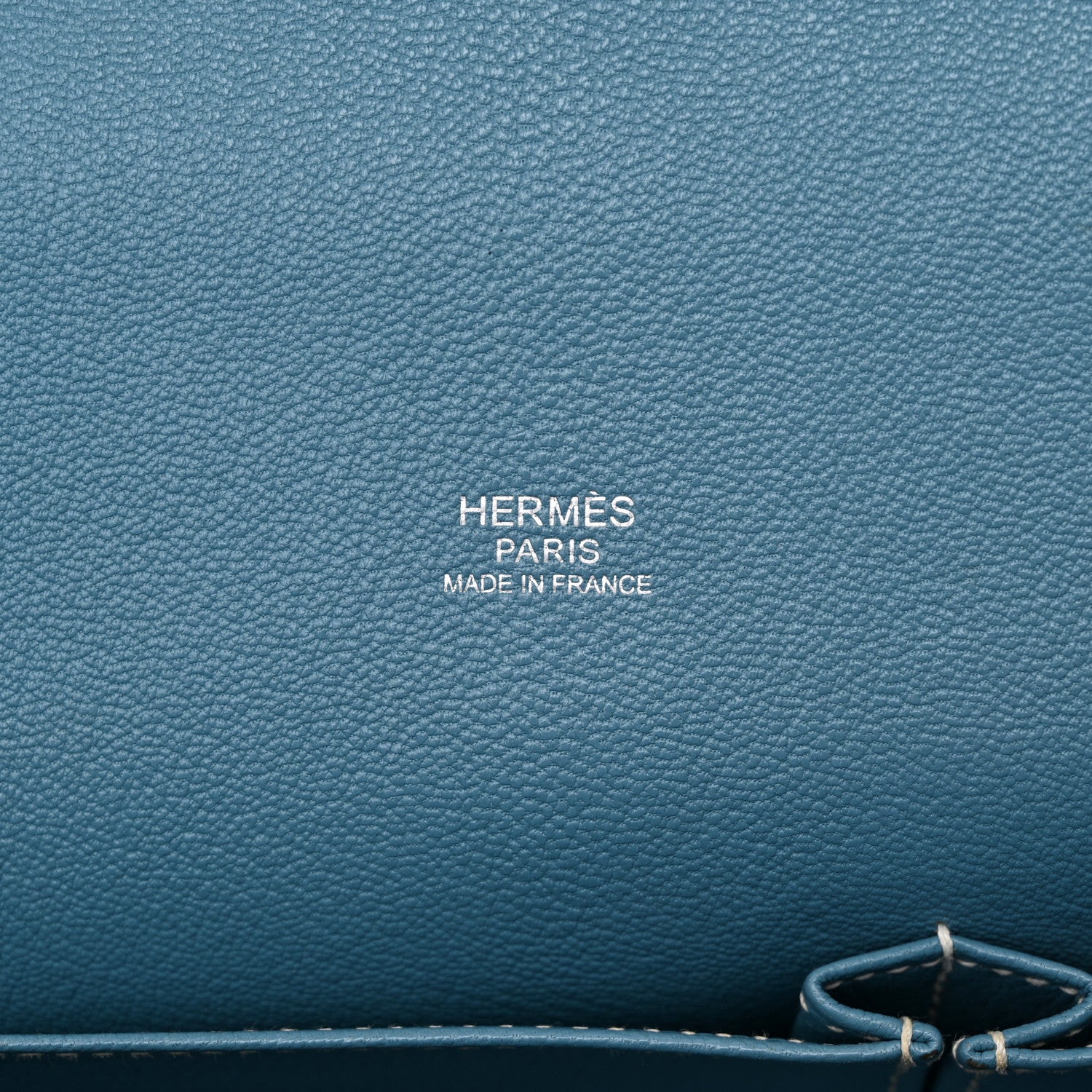 Hermes Taurillon Clemence Jypsiere 31 Blue Jean 6 of 11