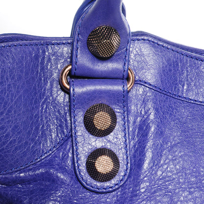 Balenciaga Agneau Giant 21 Rose Gold Hardware City Bleu Lavande 3 of 15
