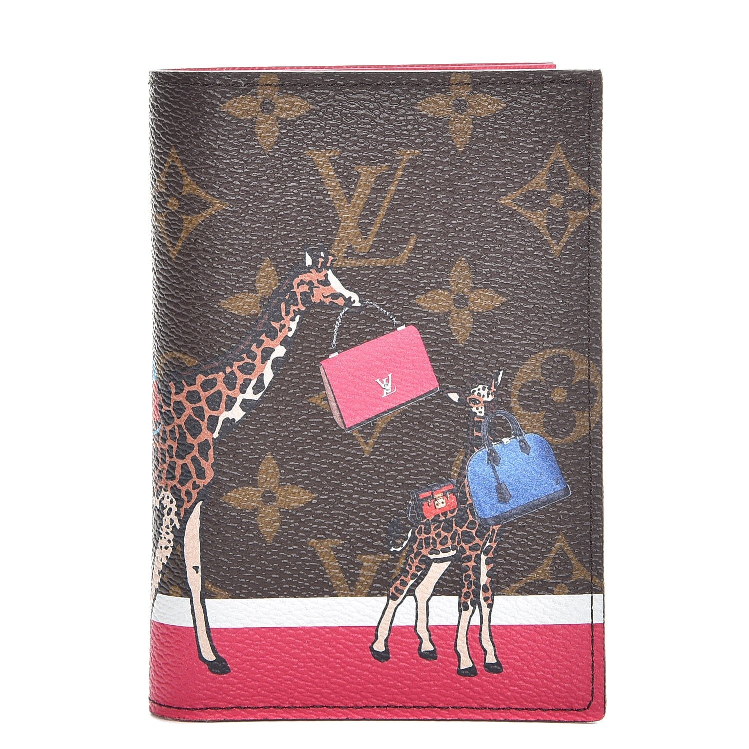 Louis Vuitton Monogram 2017 Christmas Animation Passport Cover 1 of 8
