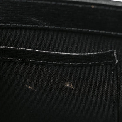 Off-White Calfskin Diag Flap Bag Black White 9 of 9