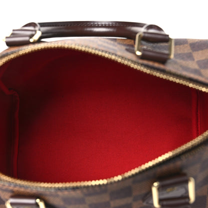 Louis Vuitton Damier Ebene Speedy 25 5 of 9