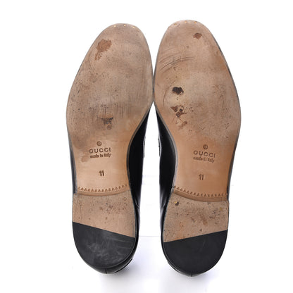 Gucci Calfskin Horsebit Mens Jordaan Loafers 11 Black 7 of 21