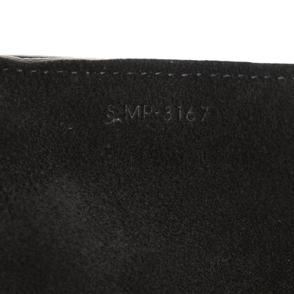 Celine Drummed Calfskin Mini Belt Bag Navy 8 of 12