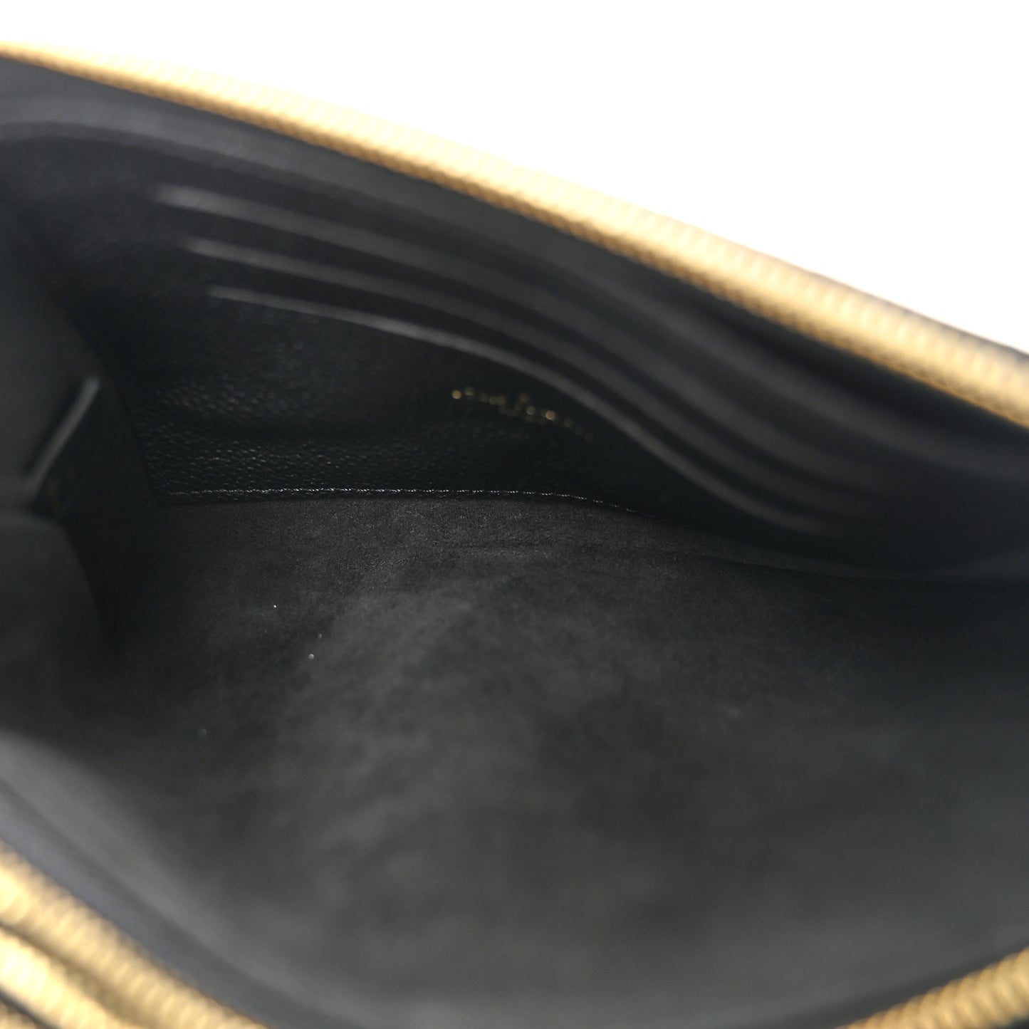 Empreinte Double Zip Pochette Black